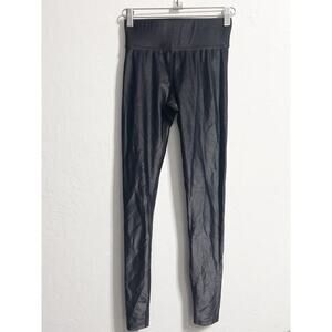 Carbon38 Leggings Takara Shine XS Black Workout Active High Waist Ankle